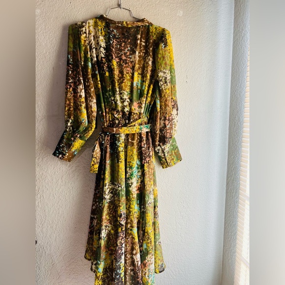 ELOQUIL Flowy Printed Dress floral print size 18 NWT - Picture 16 of 16